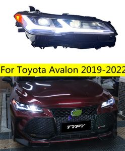 Phares de voiture LED pour Toyota Avalon 20 19-2022, feux de route, clignotants, feux de jour