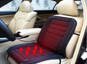 Auto Verwarmde Zitkussenhoes Auto 12V Verwarming Verwarming Warmer Pad Auto Winter Stoel Bekleding Mat Temperatuurregeling3770297