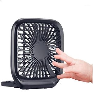 Ventiladores de calefacción para automóviles Ventilador del asiento trasero Portátil delgado y plegable Pequeño con refrigeración silenciosa y plegable para el hogar y la oficina 1 Entrega directa Automóviles Mot Dh5Oz