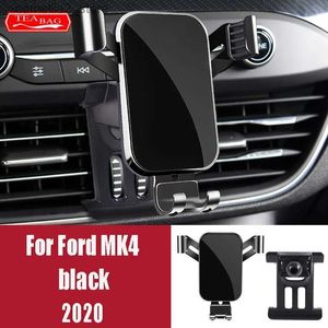 Ajuste do suporte do carro Suporte do telefone do carro para Ford Focus MK2 MK3 MK4 2005-2020 Suporte de gravidade Suporte de montagem de ventilação de ar automático Acessórios de encaixe Q231104