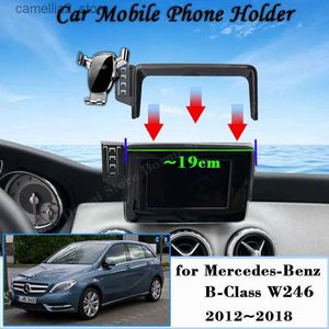Autohouder Auto Mobiele Telefoon Houder Voor Mercedes-Benz B-Klasse 220 220d W246 2012 ~ 2018 GPS Stand Speciale Mount Ondersteuning Beugel Accessoires Q231104