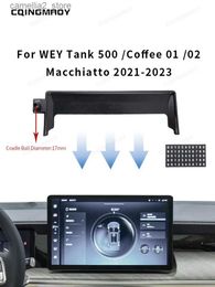 Autohouder Auto Telefoon Houder Voor Wey Tank 500 Koffie 01 02 Macchiato 2021-2022 Scherm Navigatie Beugel Draadloos opladen Rack Q231104
