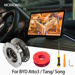 Autohouder Voor BYD Atto3 Song plus Tang EV DMI Accessoires 2023 Centrale Controle Scherm Rotatie Beugel Auto GPS navigatie Houder Q231104