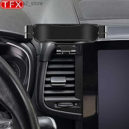 Support de voiture pour Renault Koleos 2017 2018 2019, support de téléphone portable de style de voiture, support de ventilation par gravité, accessoires modifiés automatiquement Q231104