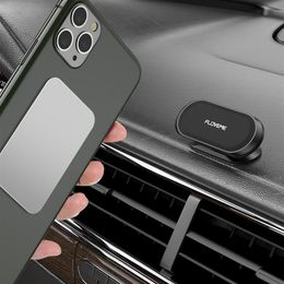 Support de voiture Support magnétique S16 Console centrale Support de téléphone portable à 360 ° avec aimant rotatif Automobiles Auto Electronics302o