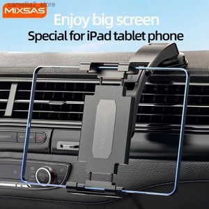 Autohouder MIXSAS Upgrade Auto Tablet Zuighouder 225 Op Dashboard Voorruit 7-15 inch Apparaat Grote Clip Beugel Voor iPad Slimme Mobiele Telefoon Q231104