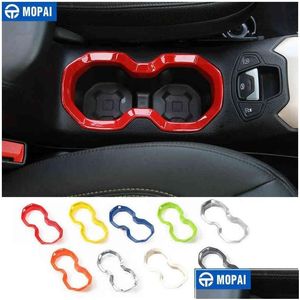 Holder Mopai Accessoires intérieurs Abs Abs Cup Decoration Stickers For Jeep Renegade - Drinks Style Drop Livrot Mobiles moto MOTOR M DHTMU
