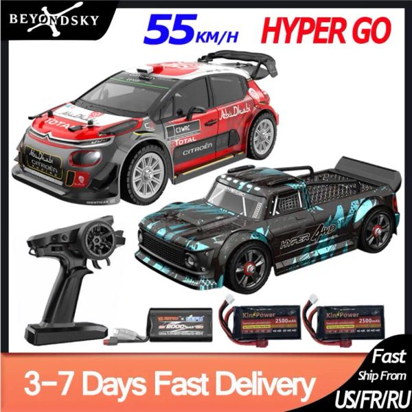 Car Hyper Go MJX 14301 14303 1/14 RC Car Brushless 2,4g Remote Contrôle 4 roues motrices Offroad Racing RC Truck RC Truck Toy