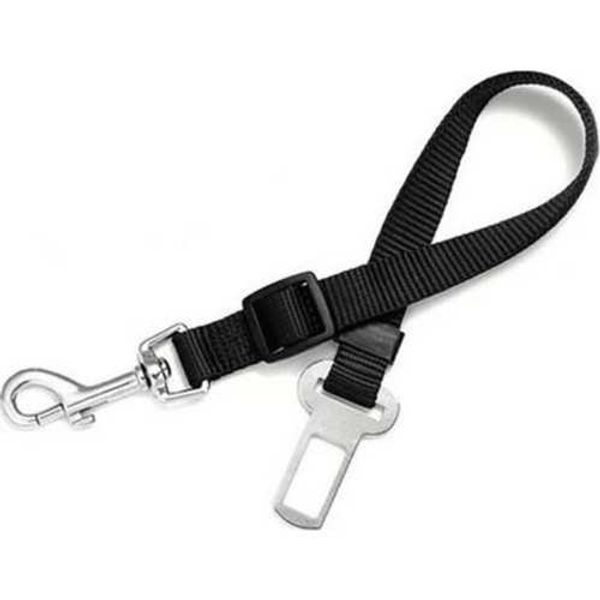 Laisse de ceinture de sécurité intérieure pour chien, qui peut être attachée à la ceinture de sécurité de voiture, laisse automatique pour animaux de compagnie, noire, 211006