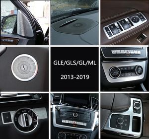 Voiture intérieure porte o haut-parleur GearShift Panneau Porte de porte d'accoudoir autocollant de garniture pour Mercedes Benz ML GL Classe Gle GLS ACCESSOIRES AUTO 4297783