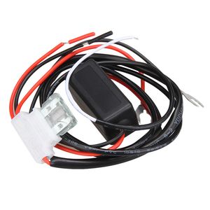 Coche inteligente DRL LED luz de circulación diurna relé arnés DRL controlador Cables auto LED luz de estacionamiento diurna interruptor de encendido/apagado