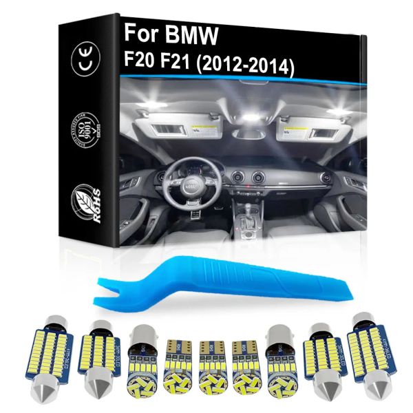 Luz de LED interior interior para BMW F20 F21 Accesorios Serie 1 Hatchback 2012 2013 2014 Map Dome Trunk Lámpara de interior Part Auto CANBUS