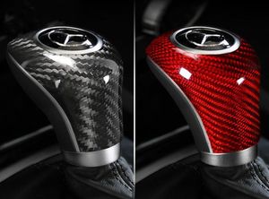 Auto-interieur Mouldings Carbon Sticker Gear Shifter Cover voor Mercedes W204 W212 W169 W219 W463 CLS C E EEN G Class1635857