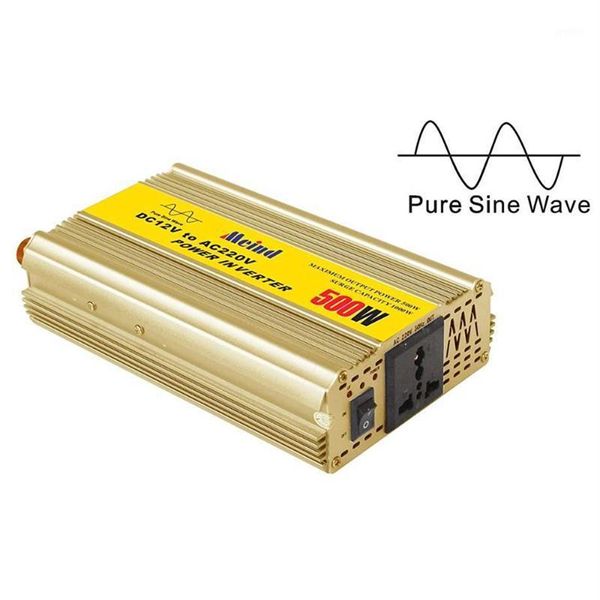 Voiture Jump StarterPower Inverter 500W Puissance DC 12 V à AC 220 Volt Transformateur de convertisseur de charge à onde sinusoïdale modifiée 512134