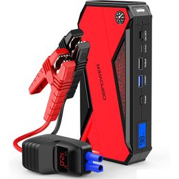 Carro Jump StarterPower Inversor Dbpower Bateria Jump Starter 800Amp Portabel Car Pack 18000Mah Drop Delivery Automóveis Motocicletas A Dh9Mx