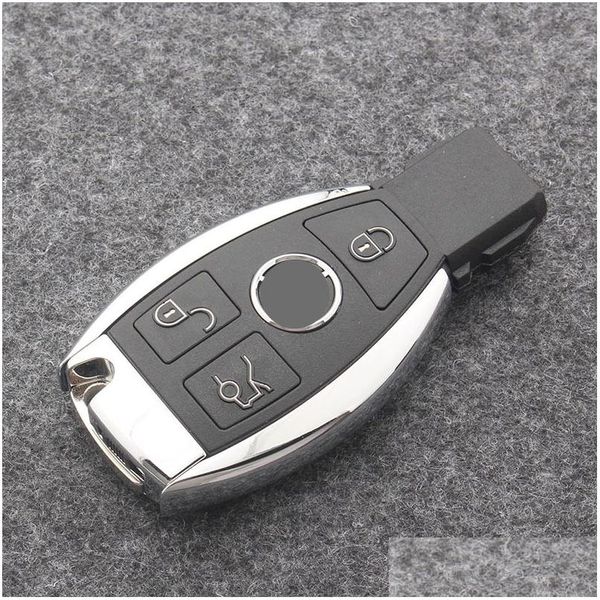 Clé de voiture 2/3/4 boutons Smart Remote Shell pour Benz Bga Nec C E R S Cl Gl Sl Clk Slk Fob Drop Delivery Mobiles Motos Intérieur Ac Dhrdf