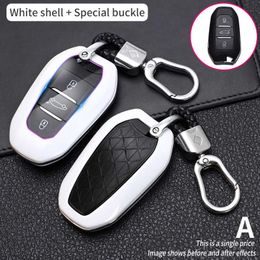 Autosleutel 2019 Smart Remote Car Key FOB Case Cover voor Peugeot 508 301 2008 3008 4008 407 408 Citroen C5 C6 C4L Cactus C3XR DS Auto 0109