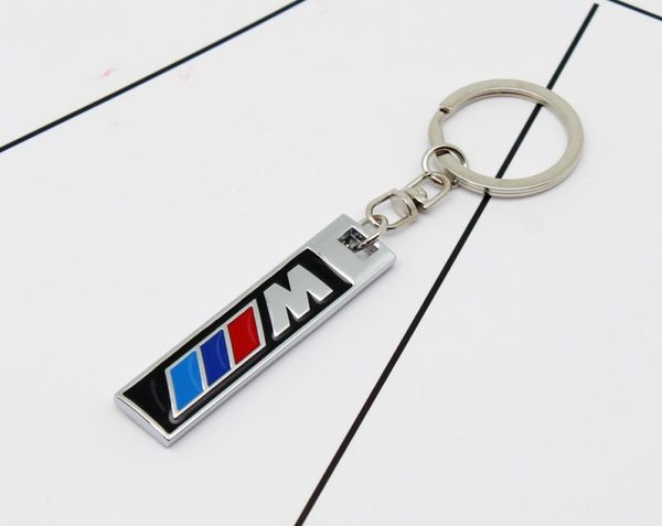 Accessoires de clés de voiture pour trois couleurs m Amg Metal Key Ring en alliage zinc Chain5542634