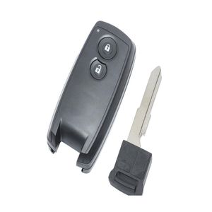 Auto Key Car Keyless Entry Remote Key Shell 2 -knop voor Suzuki SX4 Grand Vitara Swift Case FOB Uncut Blade5710960 Drop Delivery Mobi DHG7Y