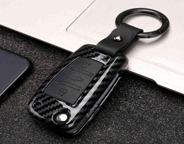 Funda para llave de coche, accesorios para A1 A3 8P 8V 8L A4 B6 B7 B8 A5 8T A6 C5 C6 C7 A7 A8 D4 Q2 Q3 Q5 Q7 SQ5 TT 8N 8J MK1 MK2 8976554