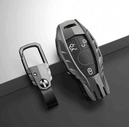 Couverture de cas de clé de voiture pour Mercedes AMG A C E S Série E200L E300L C260L E260 W204 W212 W176 CLA GLA ACESSORIES DE CAR