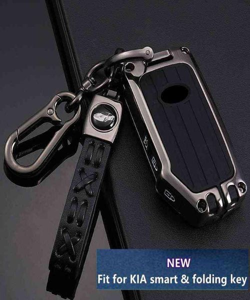 Estuche protector para llave de coche, funda para Kia Sportage Ceed Sorento Cerato Forte KX3 K5 2017 2018 2019 2020, mando a distancia, accesorios para llaveros 4364995