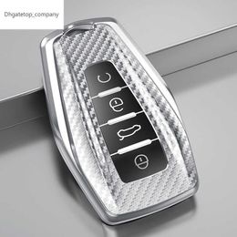 Auto Key Cover Keychain Case voor Geely Coolray Atlas Boyue NL3 Emgrand X7 EX7 SUV GT GC9 Borui -autohouder Bagstyling Accessoires