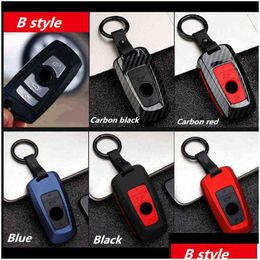 Auto Key Fashion ABS Bon Bon Fiber Remote Case ER voor 1 2 3 4 5 6 7 Series X1 X3 X4 X5 X6 F30 F34 F10 F10 F07 F20 G30 F15 F16 0919 Drop Deliv Dhqfu