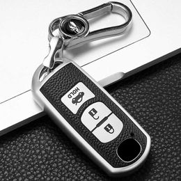 Auto Key Lederen Stijl Auto Key Case Cover voor Mazda 2 3 6 Atenza Axela Demio CX-5 CX5 CX-3 CX7 CX-9 2015 2015 2017 2018 2019 Accessoires T240509