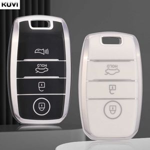 Autosleutel NIEUW 3 4 Knoppen TPU -auto Remote Smart Key Case Cover voor Kia Rio Rio5 Sportage Ceed Cerato K3 KX3 K4 K4 K5 Sorento Optima Picanto T221110