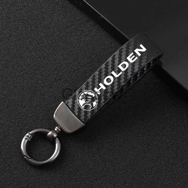 Clé de voiture nouvelle fibre de carbone voiture style porte-clés 4s boutique beau cadeau porte-clés pour Holden Astra Commodore Cruze Monaro Trailblazer Colorado x0718