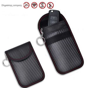 Auto Key Signal Nieuwe Blocker Case Faraday Cage FOB Pouch Keyless RFID Blokkeerzak