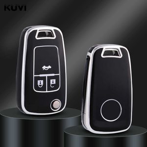 Car Key TPU Car Flip Key Case Cover Shell For Cruze Aveo Trax Sail Malibu Captiva Opel Vauxhall Astra J Corsa Insignia Mokka T221110