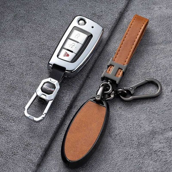 Cary Key Zinc Alloy Car couverture du cas de clé distante de voiture