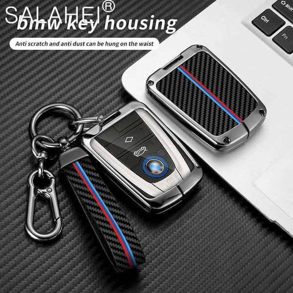 Clé de voiture en alliage de Zinc, étui pour clé télécommande de voiture, porte-coque, pour BMW série I3 I8, protecteur sans clé, accessoires automobiles d'intérieur