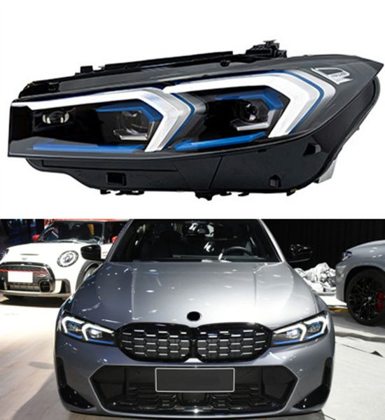 LED DE DOUR DAYIn Daytime Light pour BMW G20 G28 Turn Signal Headlight 2020-2022 DRL High Beam Projecteur Lens