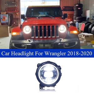 Auto LED Daytime Light Assembly voor Jeep Wrangler Koplamp 2007-2017 Dynamische draai Signaal High Beam Auto Accessoires Lamp