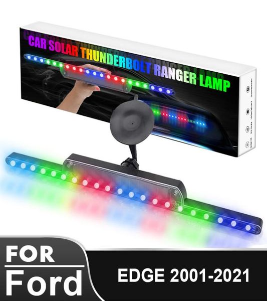 Luces LED para coche, luz de advertencia colorida y Solar, lámparas antirretroceso, herramientas para coche, productos automotrices para Ford EDGE 200120218719807