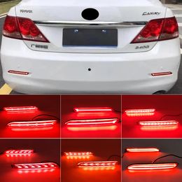 Lampe de réflecteur de pare-chocs arrière de LED de voiture pour Toyota RAV4 Camry Reiz Mark X WISH SIENNA Innova Lexus ISF GX470 RX300 feu de freinage arrière