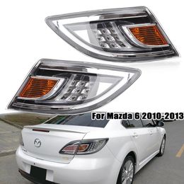 Auto LED achterste achterlichten voor Mazda 6 Mk2 Saloon 4 20 10-20 13 Achter stopremlicht Driving Lights