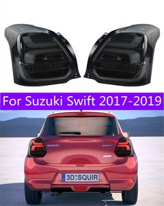 Ensemble de feux arrière LED pour Suzuki Swift 17-19, feu antibrouillard, feu stop, clignotant dynamique inversé, ampoule