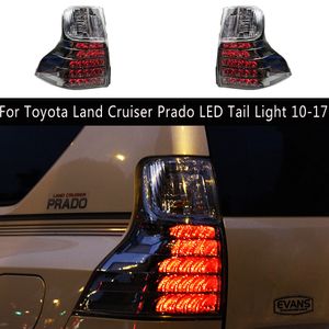 Ensemble de feu arrière LED pour voiture, indicateur de clignotant dynamique, pour Toyota Land Cruiser Prado, feu arrière LED 10-17, feu de recul