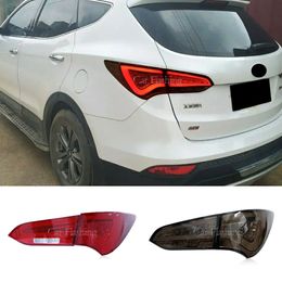 Feuille arrière LED en voiture pour Hyundai IX45 Santa Fe 2013 2014 2015 2016 2017 2018 Frein arrière Brake Reverse Turn Signal Taillamp