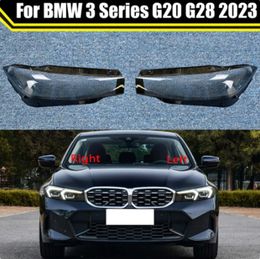 Auto Lens Glas Licht Lamp Caps Koplamp Shell Voor Bmw 3 Serie G20 G28 2023 Transparante Lampenkap Lampcover Koplamp cover