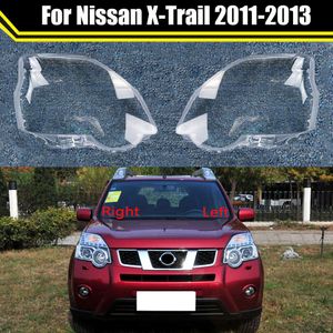 Lentille de voiture en verre, capuchons de lampe, coque de phare, abat-jour Transparent pour Nissan x-trail 2011 2012 2013, couvercle de phare