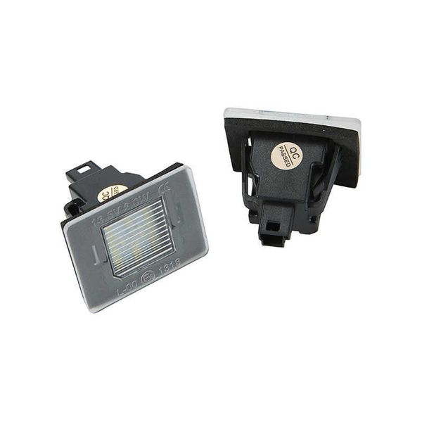 Lumière de plaque d'immatriculation de voiture LED sans erreur, lampe blanche pour Benz W117 W218 W176 W156 W166 R172 X166, feu arrière Plug And Play