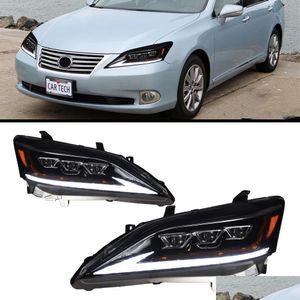 Autolicht Assemblage Hoogstraal hoofdlamp voor Lexus ES300 LED-koplamp 2006-2012 Koplampen ES240 ES326 DRL Turn Signal Driving Drop del Otc9w