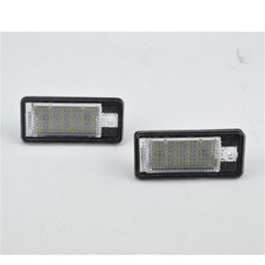 Auto Licht Voor A3 A4 A6 A8 Q7 RS4 RS6 LED Kentekenverlichting Witte Kleur Auto Accessoires242G