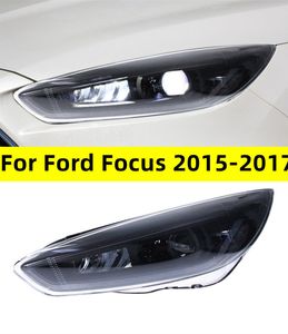 Ensemble de phares de voiture pour Ford Focus 20 15-20 17, phare entièrement LED avec clignotant mobile dynamique au xénon