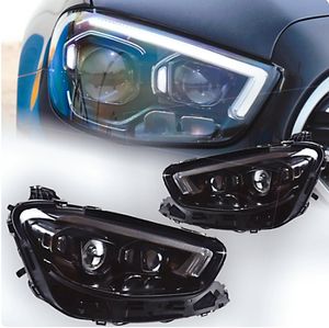 Luces del coche para BENZ W213 LED lente del proyector del faro 20 16-20 22 E200 E300 E260 E350 azul DRL luces diurnas accesorio de señal de giro